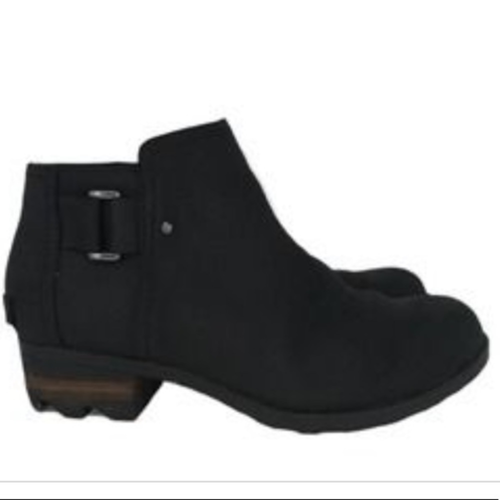 Sorel Lolla Leather Waterproof Ankle Boots
